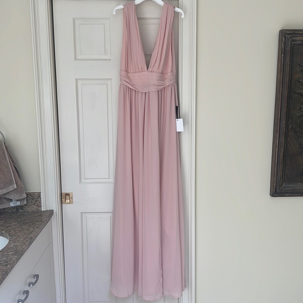 Long Pink Dress